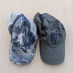 Browning‎ Deer Country Camo Hunting Outdoors Baseball Cap Men's Hat